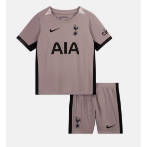 Tottenham Hotspur kläder Barn 2023-24 Tredje Tröja Kortärmad (+ korta byxor)